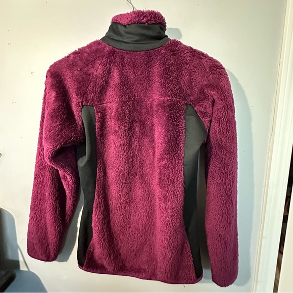 COLUMBIA Women’s Purple Full Zip Sherpa Fleece Outdoor Jacket - Picture 5 of 6